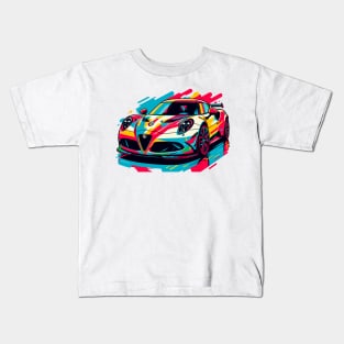 Alfa Romeo 4C Kids T-Shirt